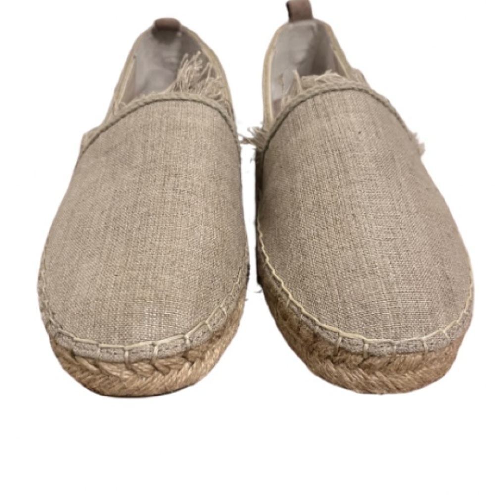 Lands' End Tan Loafers Slip-On Shoes